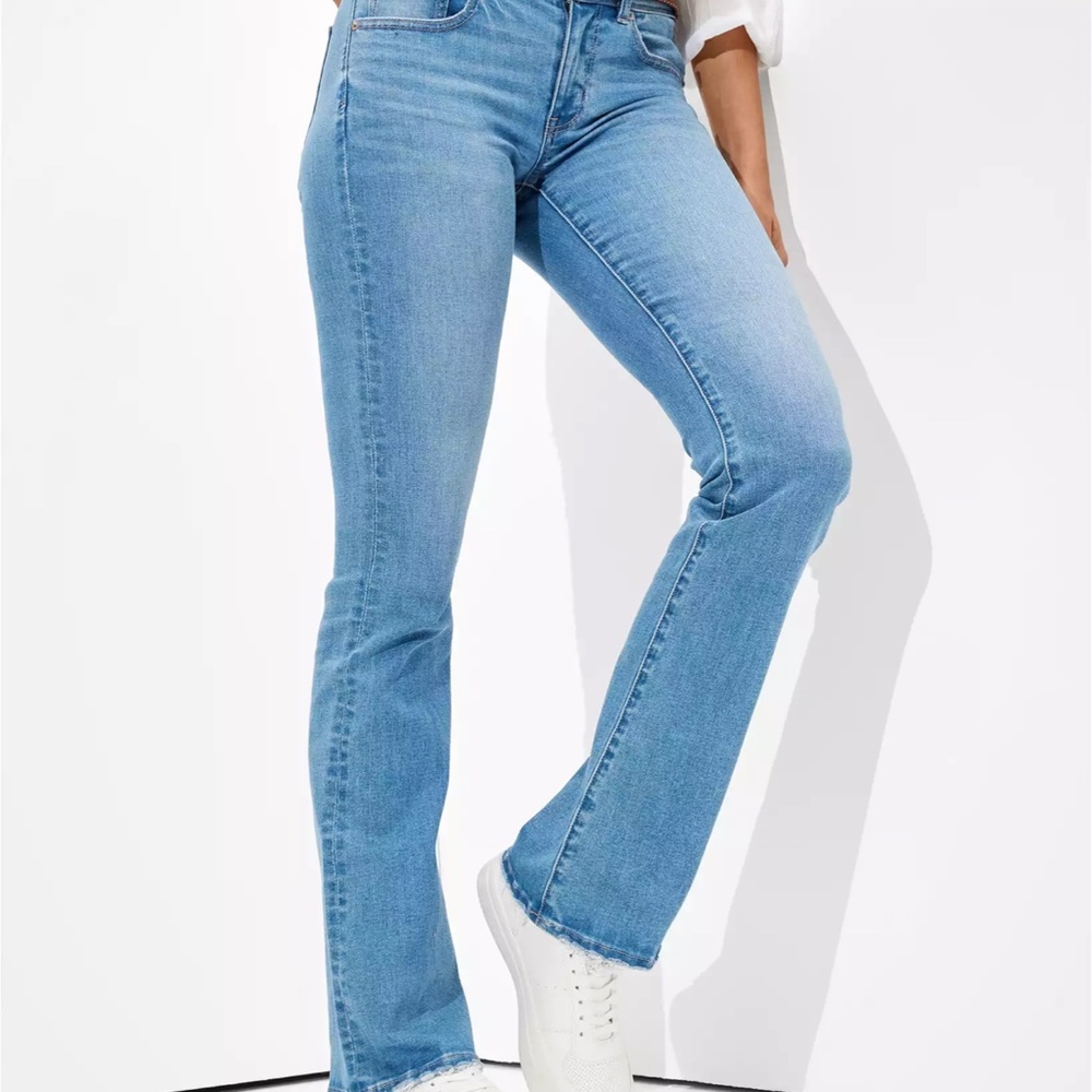 American Eagle AE Next Level Stretch Kickboot Jeans size 6 L Long